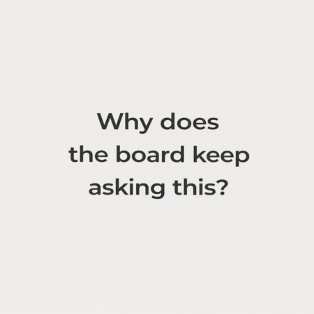 Five Questions Every Board Asks